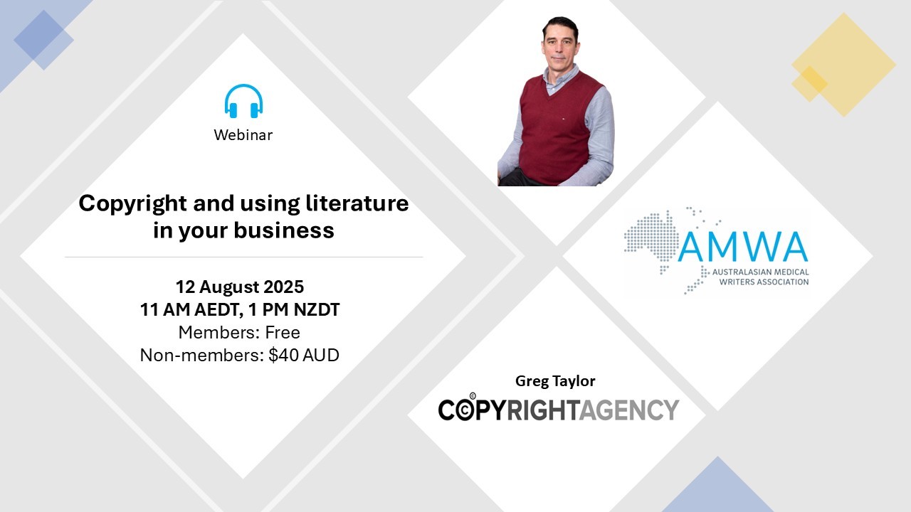 Webinar - Copyright and Using Literature in Your Business